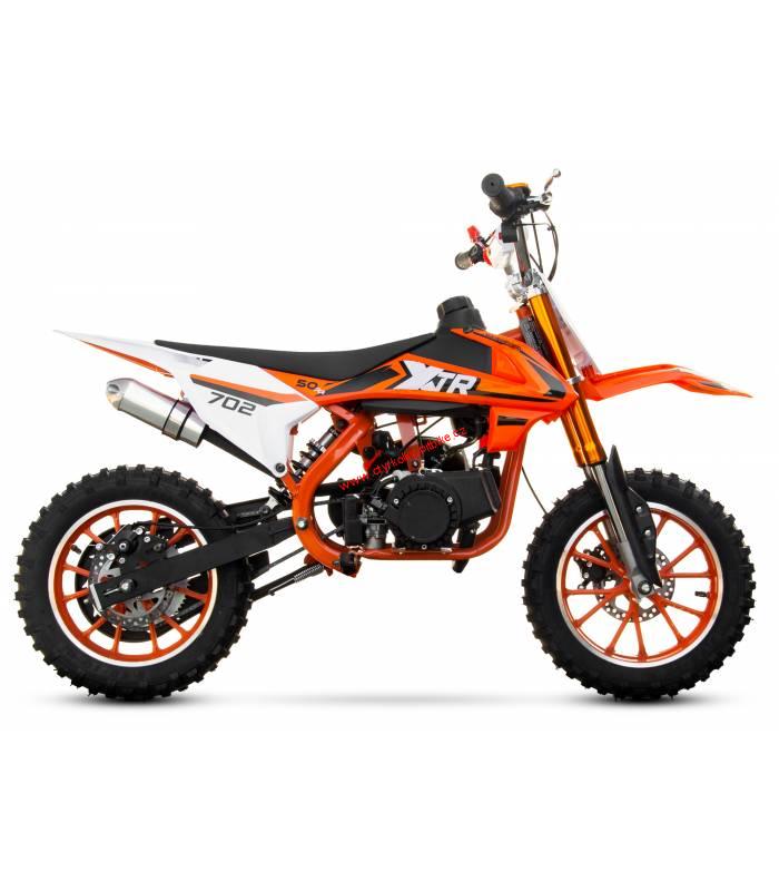 Minicross XTR Style 50cc 2T El.start poloautomat orange