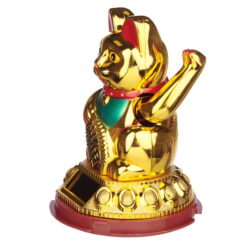 Maneki mávající kočka štěstí a hojnosti