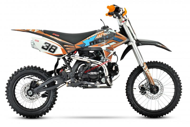 Pitbike XB38 125cc 4T el.start oranžový