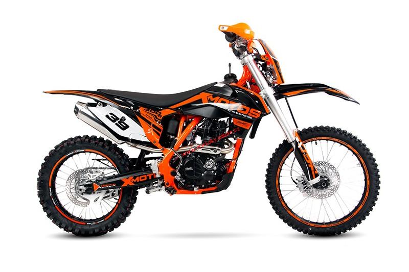 Pitbike XB39 PRO 300cc 4t H2O el.start oranžový