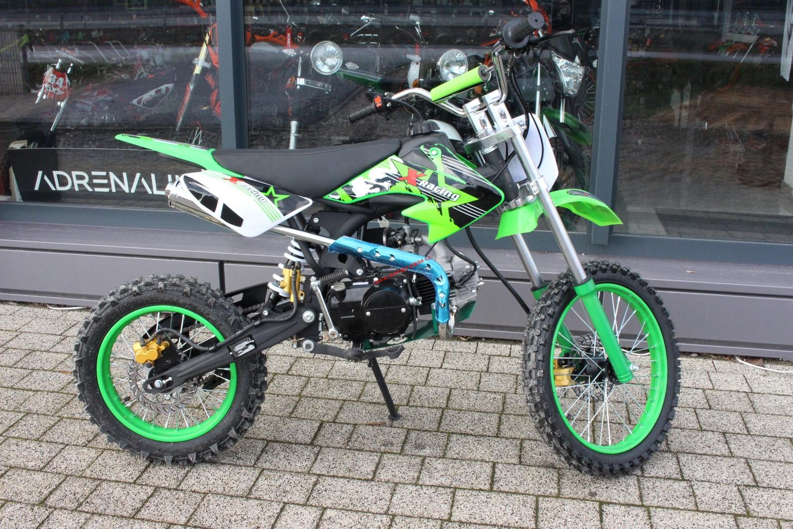 Pitbike 17/14 125cc zelený