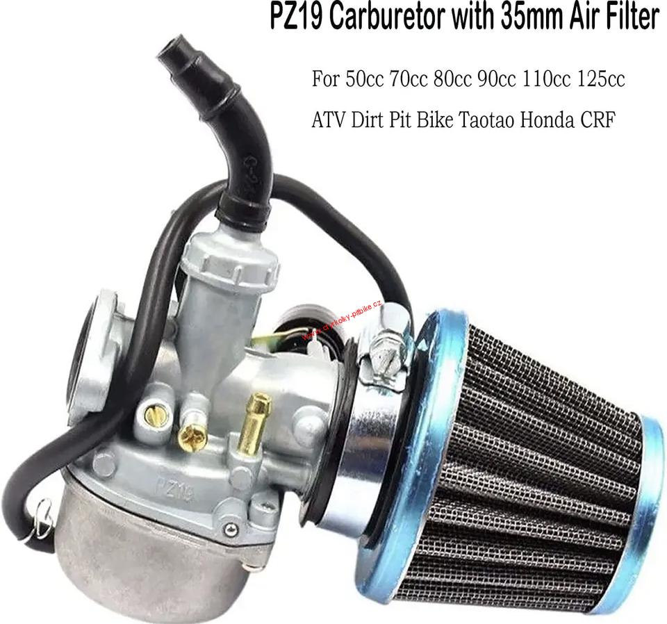 Karburátor ATV 125 PZ19 komplet