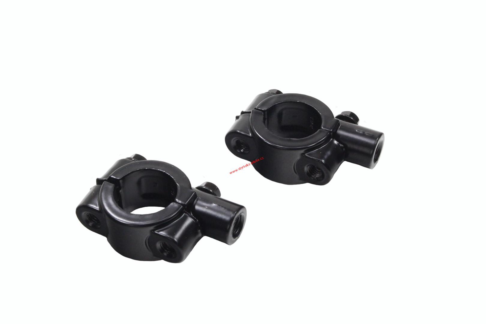 Objímky na řidítka na zrcátka 22mm M10