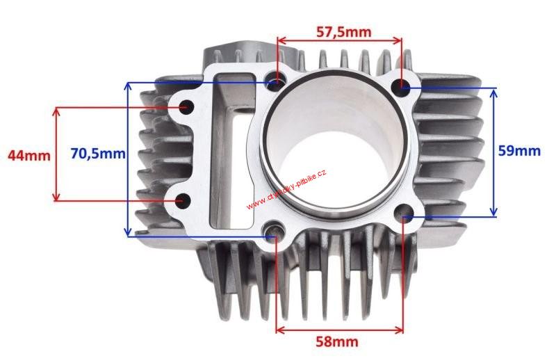 Pístní sada pro YX 160 kompletní