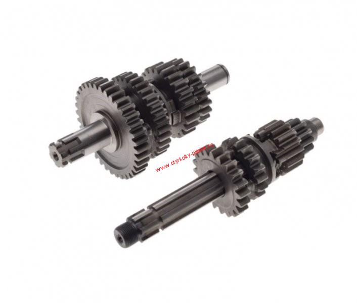 Kompletní převodovka pro motor 160cc pitbike YX160