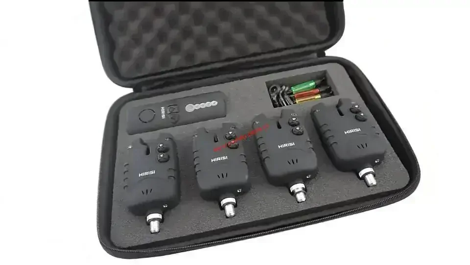 Sada rybářských hlásičů záběrů s příposlechem