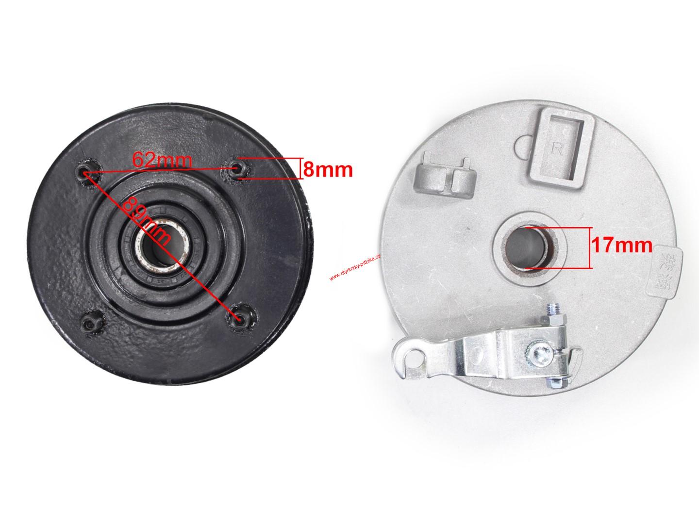 Přední brzdový náboj na ATV 125cc 150cc pravý