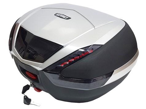 Moto kufr 59×45×32cm 48L stříbrný