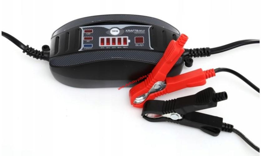 Nabíječka autobaterií 6-12 Voltů Kraft&Dele