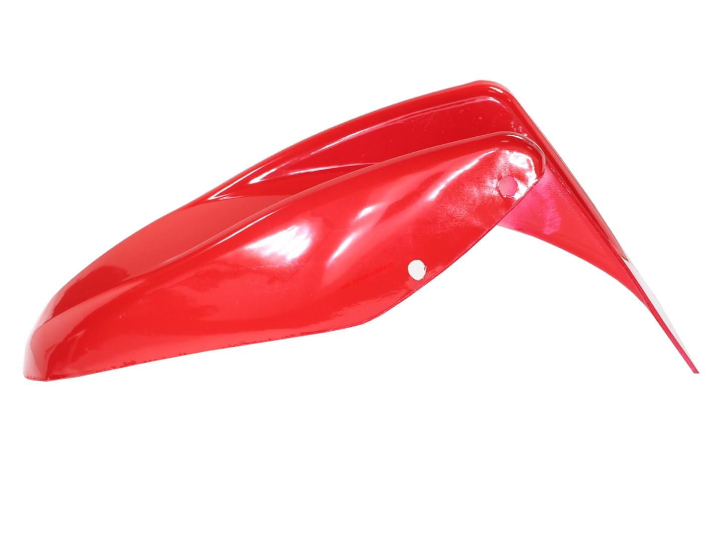 Zadní blatník na minibike červený