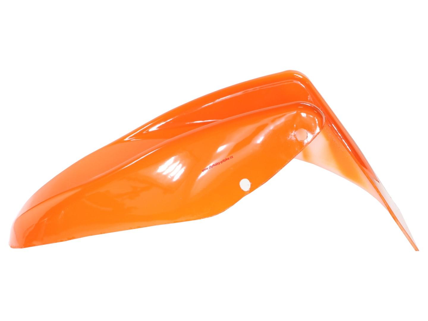 Zadní blatník na minibike oranžový