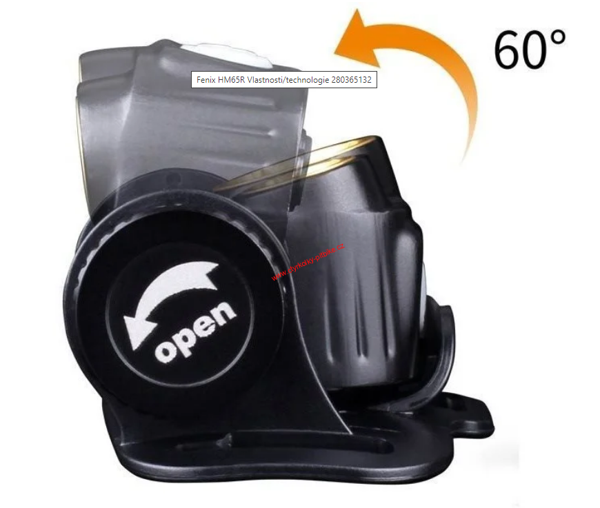 Čelovka - svítilina Fenix HM65R