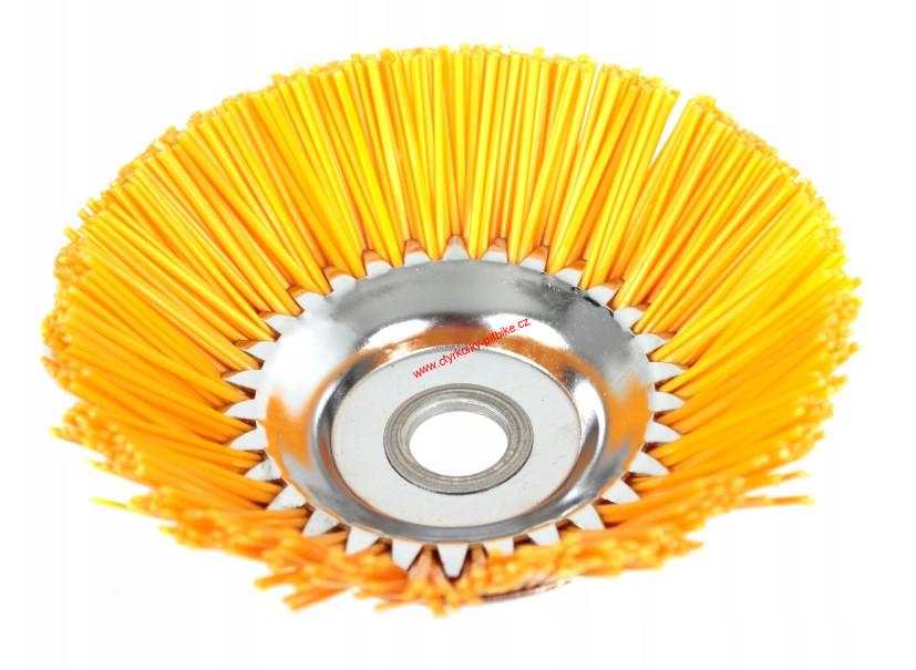 Nylonový kotouč na křovinořez pro čištění dlažby 200mm