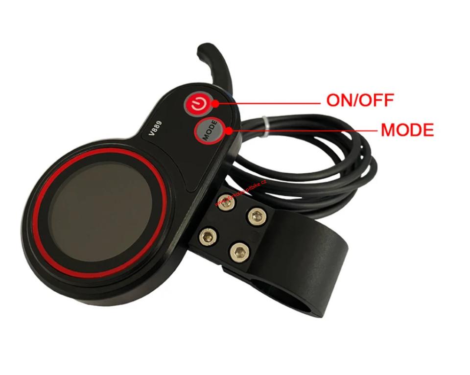 Plynová páčka na elektrokoloběžku 6PIN V889