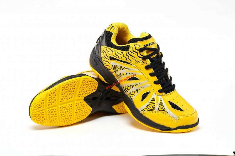 Boty na badminton Kawasaki K-076 zluté