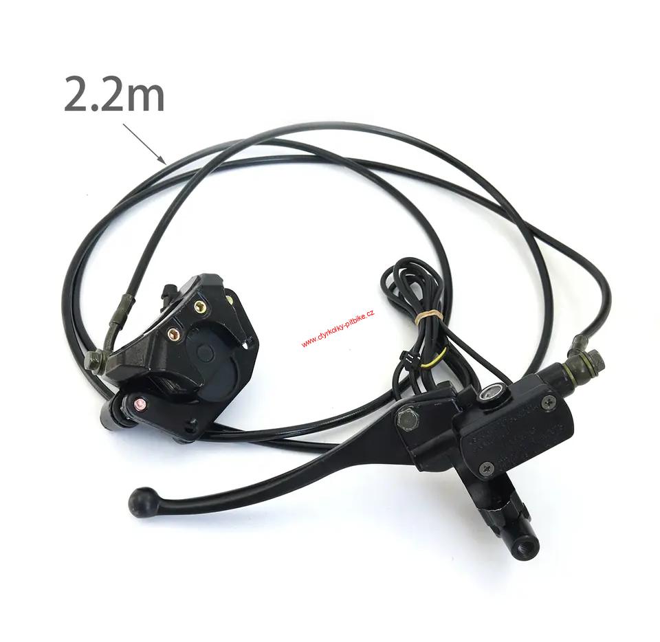 Kompletní hydraulická brzda elektrokoloběžky 220cm