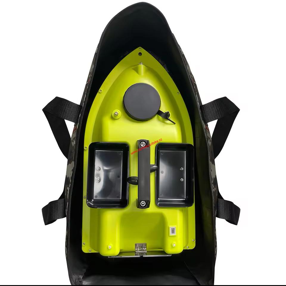 Taška na zakrmovací lodičku pro rybáře