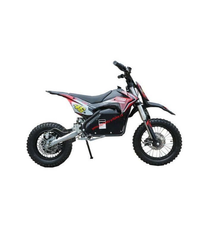 Pitbike AKU E-46 14/12 červený