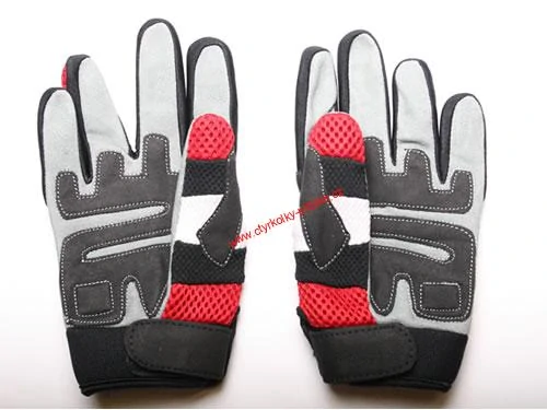 Moto cross rukavice Nitro červené