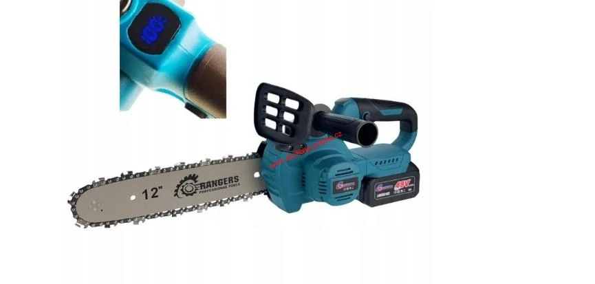 Aku řetězová pila 48V 6Ah 12"