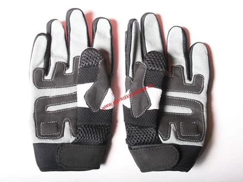 Moto cross rukavice Nitro černé