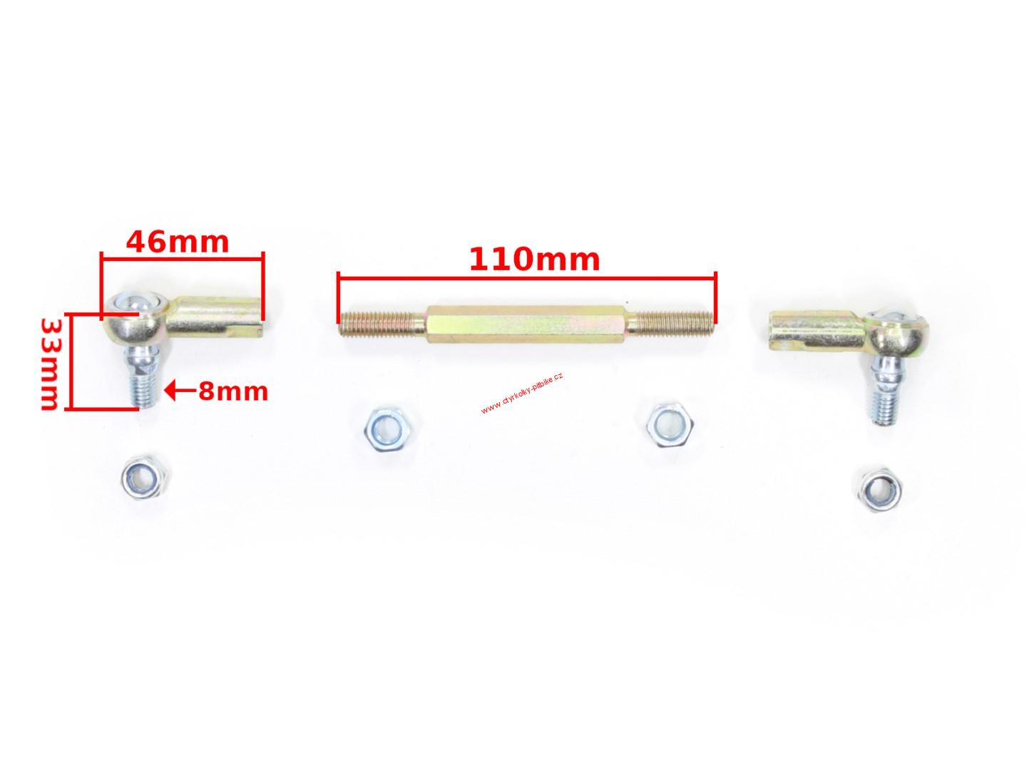 Tyče řízení dětská čtyřkolka