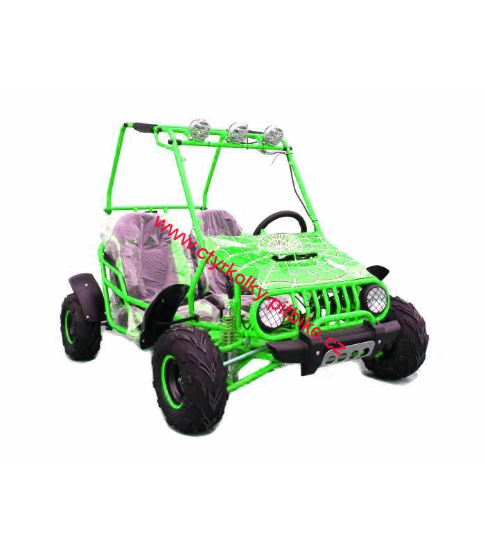 Dětská Buggy Spider 125cc green
