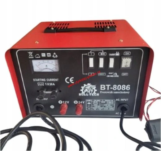 Autonabíječka Bulltech se startem 12/24V 250A Profi