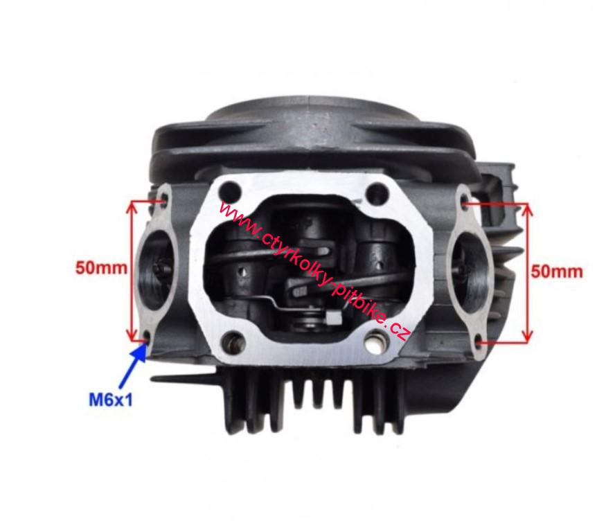 Hlava motoru pitbike YX140cc