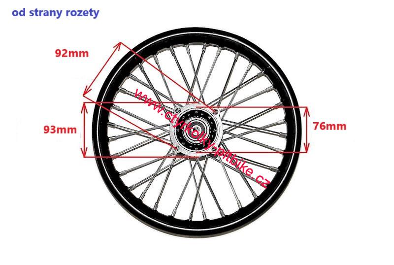 Zadní kolo 14" pitbike