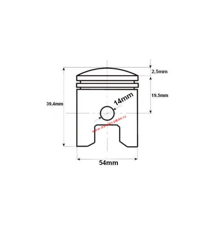 Pístní sada motor 154FMI