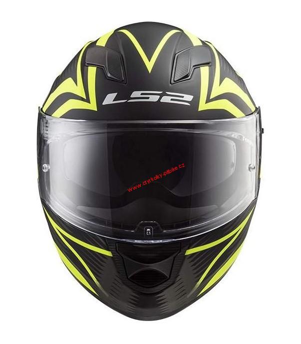 Integrální moto přilba LS2 FF320 STREAM EVO JINK MAT YELLOW vel. XS - XXL