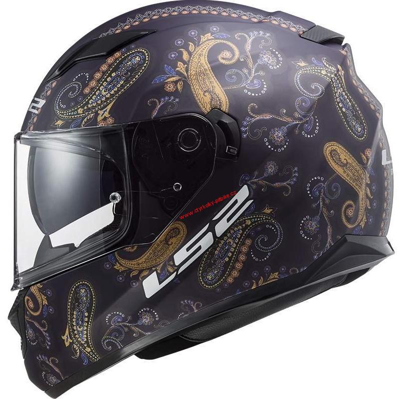 Integrální moto přilba LS2 FF320 STREAM EVO LS2 FF320 STREAM EVO PASLY MATT VIOLET vel. XXS - XXL