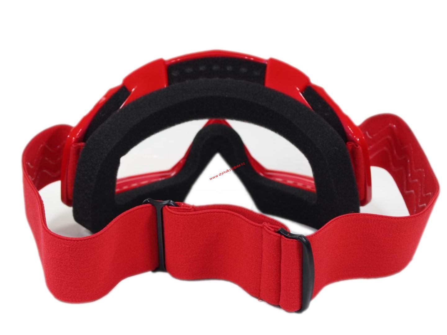 Brýle pro motokros FTM-007 červené