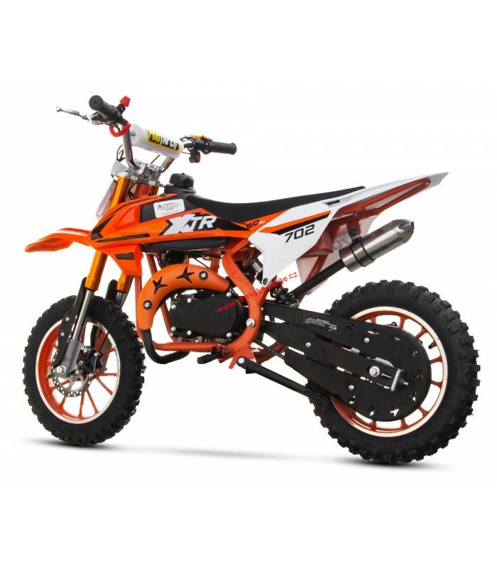 Minicross XTR Style 50cc 2T El.start poloautomat orange