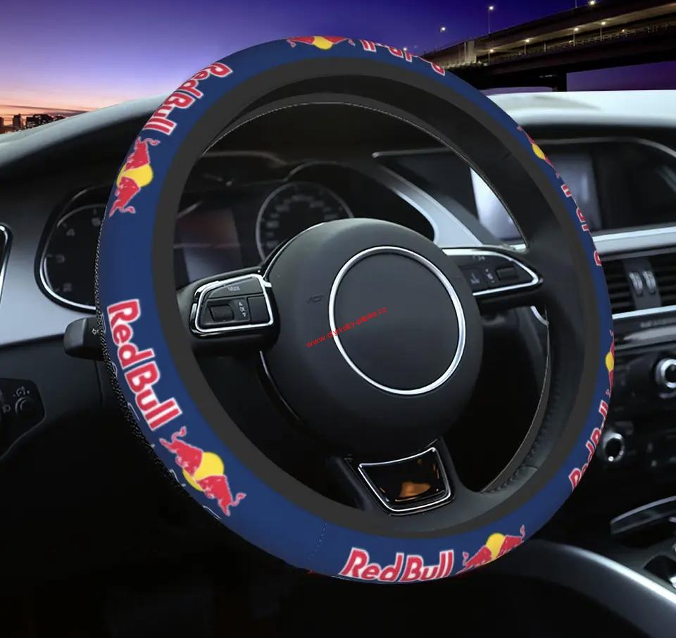 Potah na volant Redbull modrý