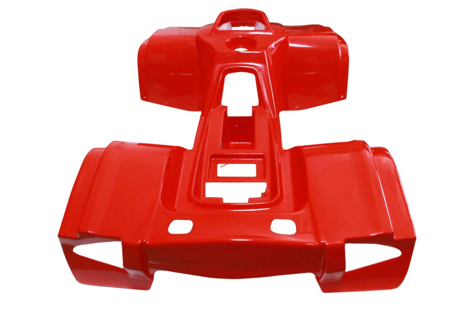 Kapotáž na ATV 110 a 125cc červená