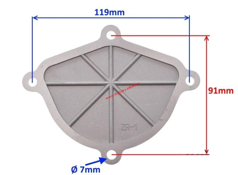 Levý kryt hlavy motoru pitbike YX160cc