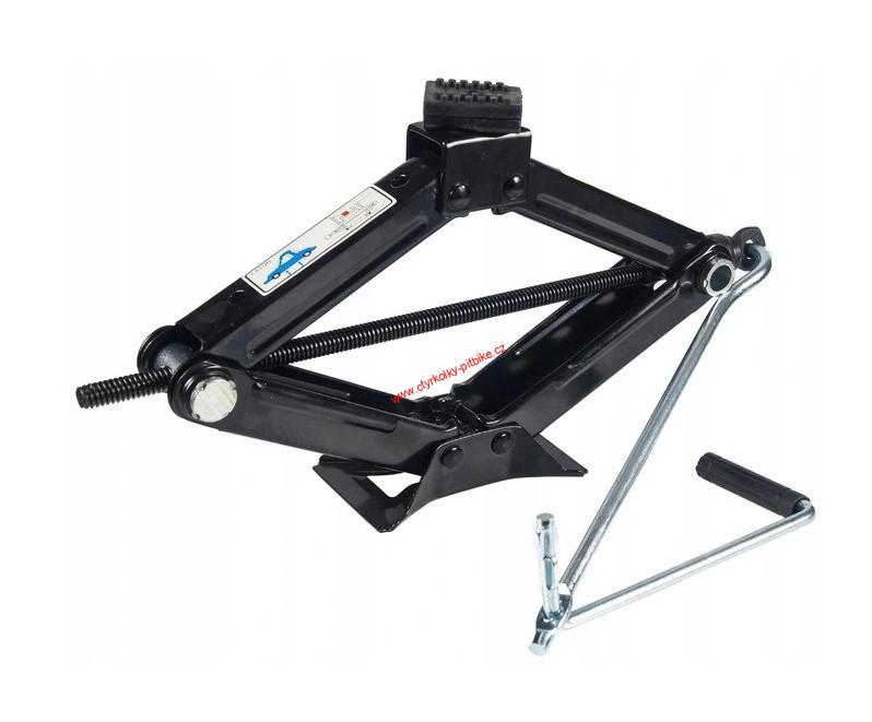 Nůžkový zvedák 1,5 tuny s gumou