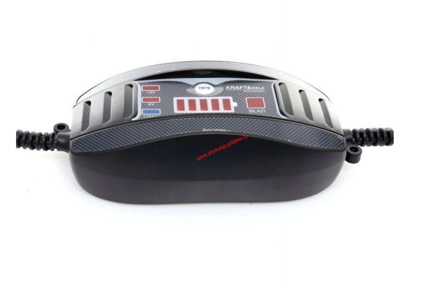 Nabíječka autobaterií 6-12 Voltů Kraft&Dele