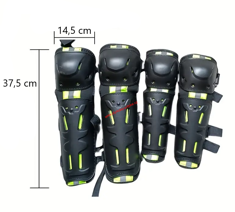 Moto chrániče kolen a loktů Reflex