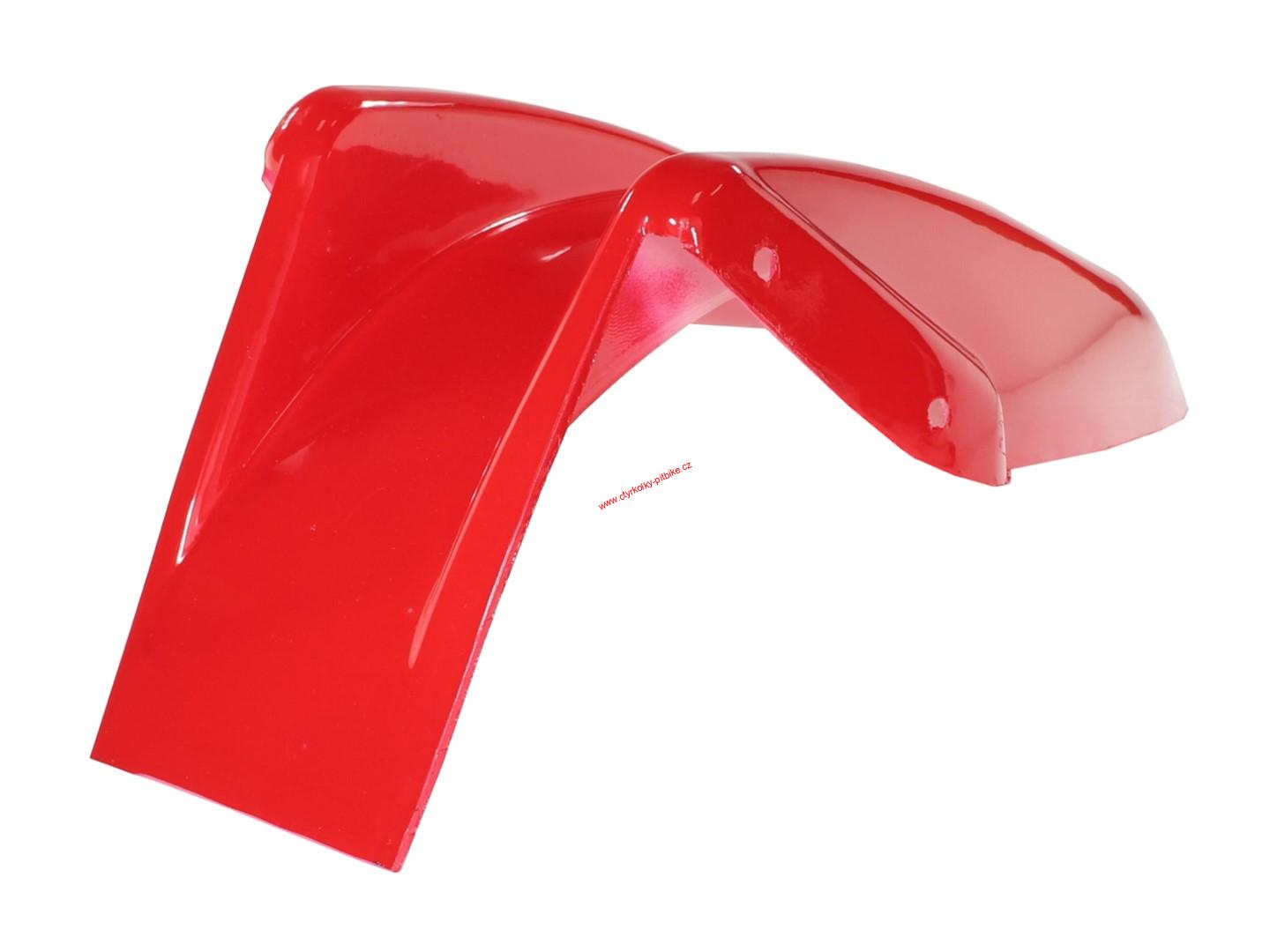 Zadní blatník na minibike červený