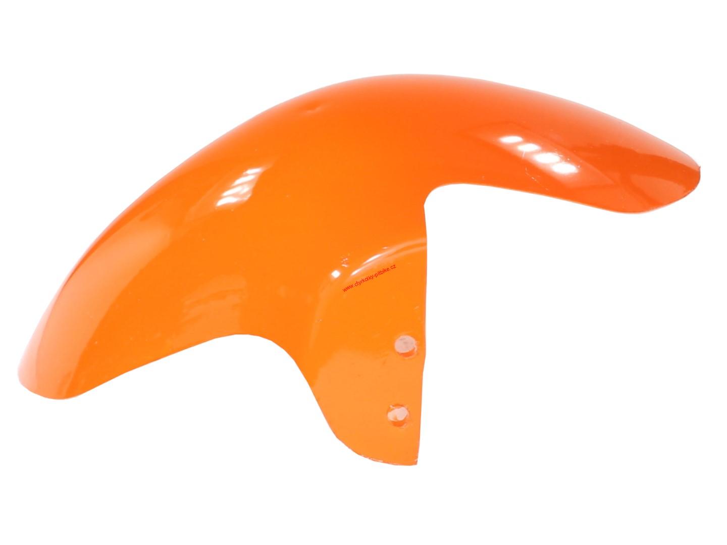Přední blatník na minibike oranžový