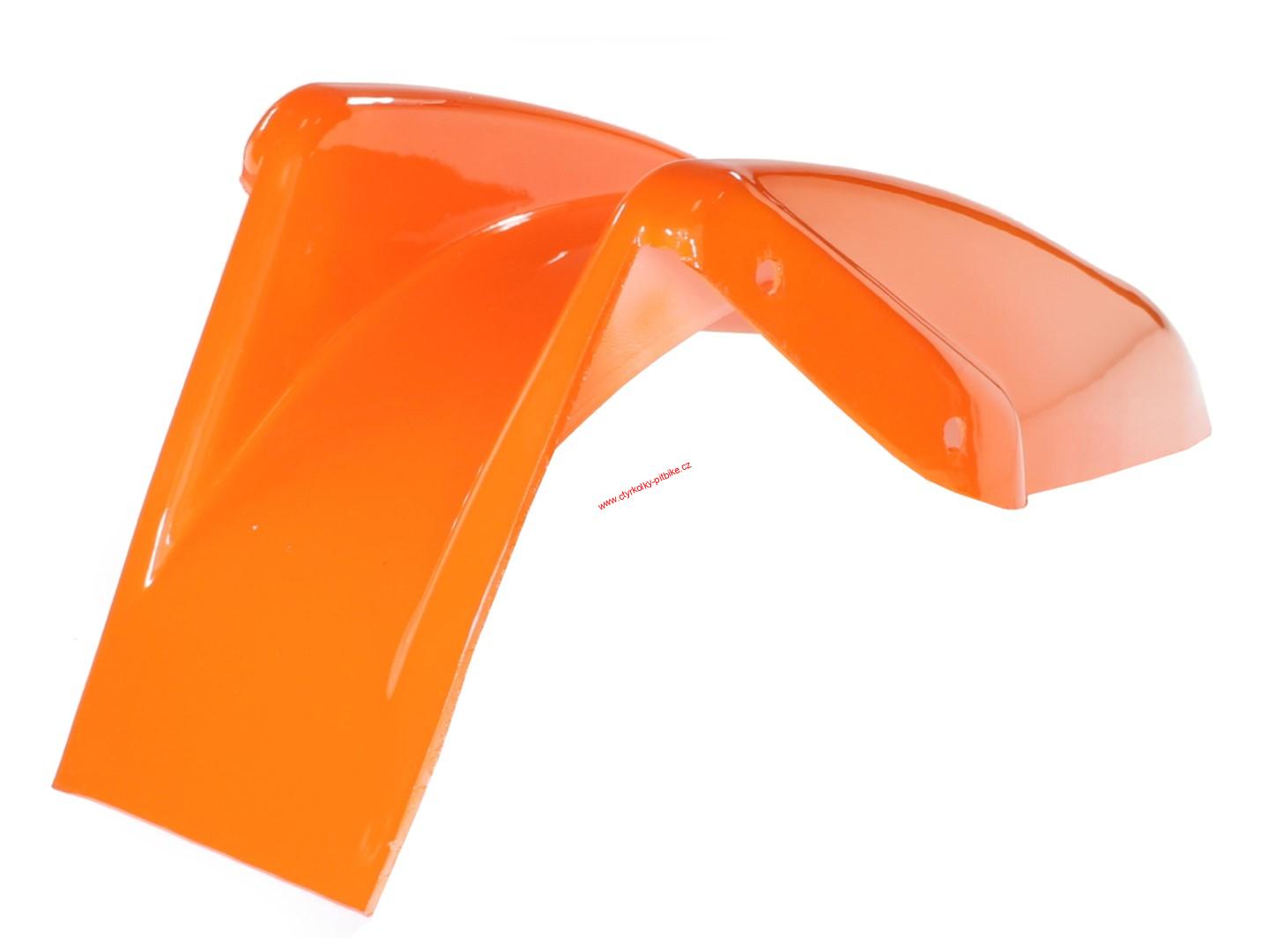 Zadní blatník na minibike oranžový