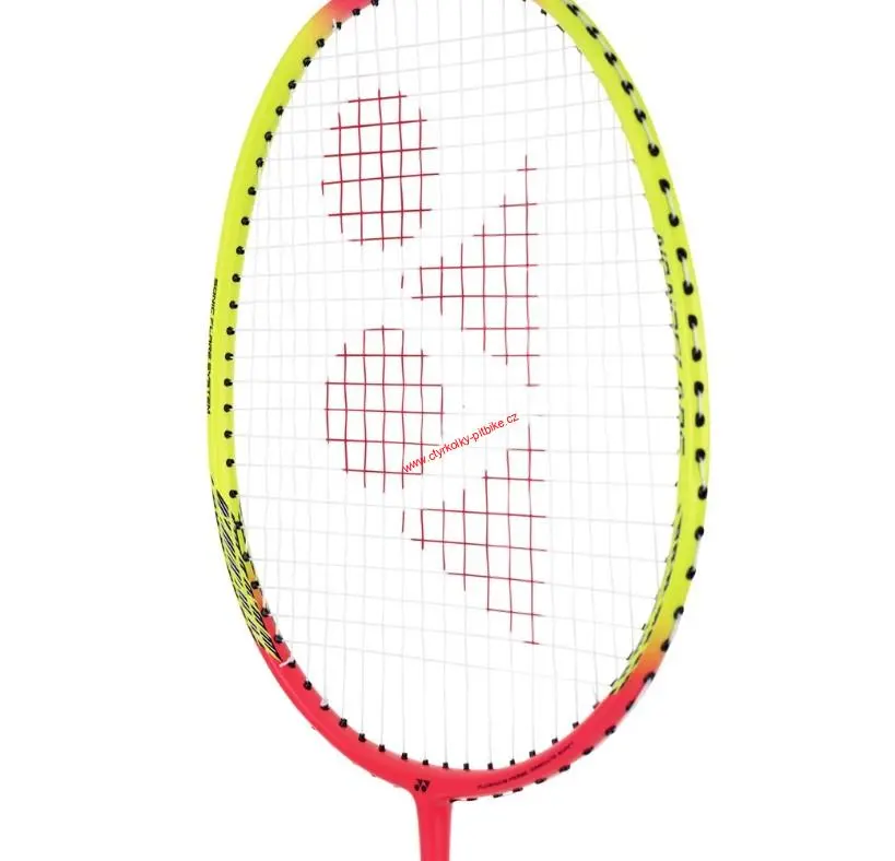 Badmintonová raketa Yonex NANOFLARE 100 PINK YELLOW 3UG4