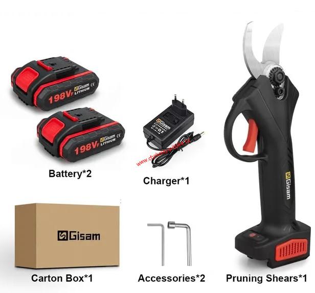 Elektrické zahradní nůžky 21V na větve stromů