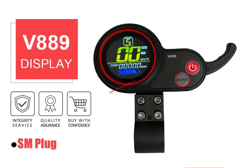 Plynová páčka na elektrokoloběžku 6PIN V889