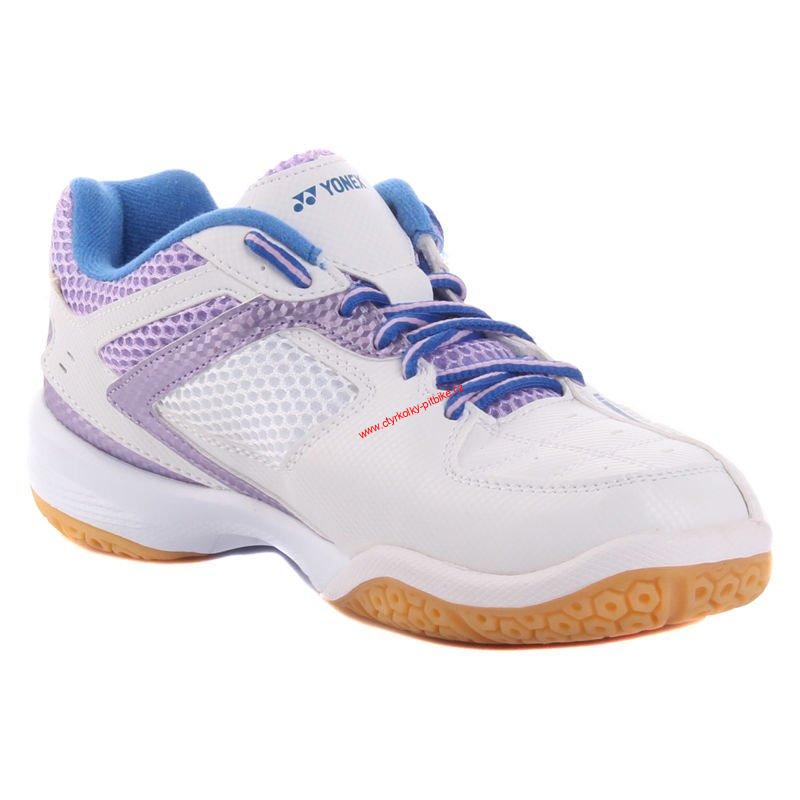 Boty na badminton YONEX PC 35 LX WHITE LAVENDER