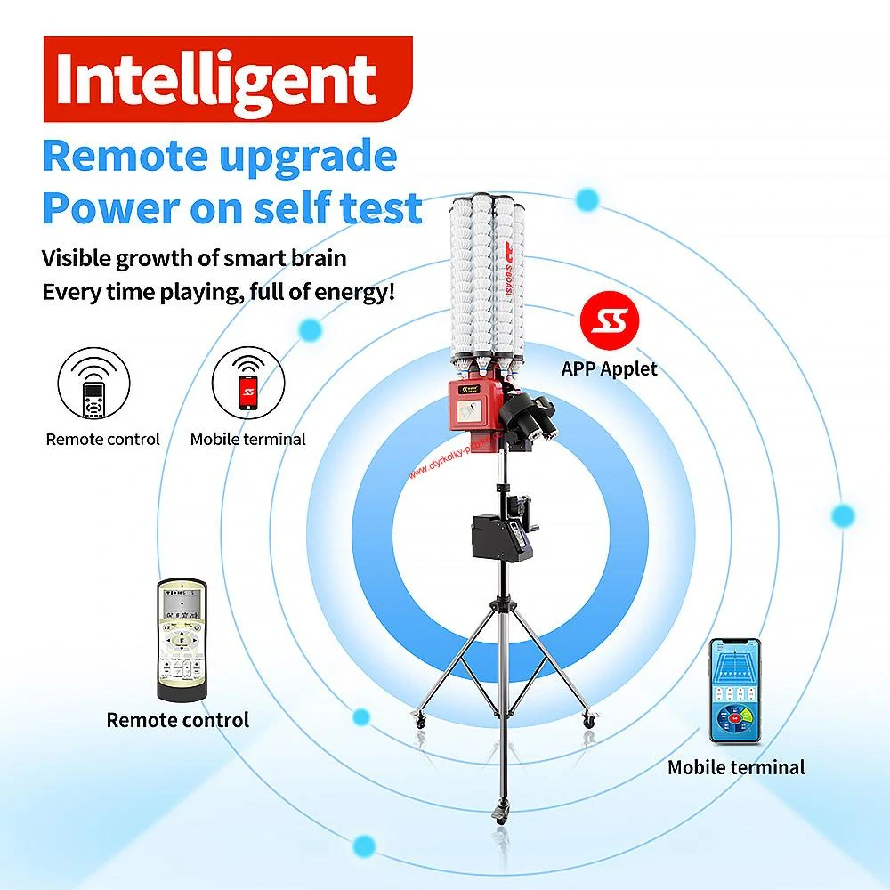 Tréninkový badmintonový robot Siboasi B5