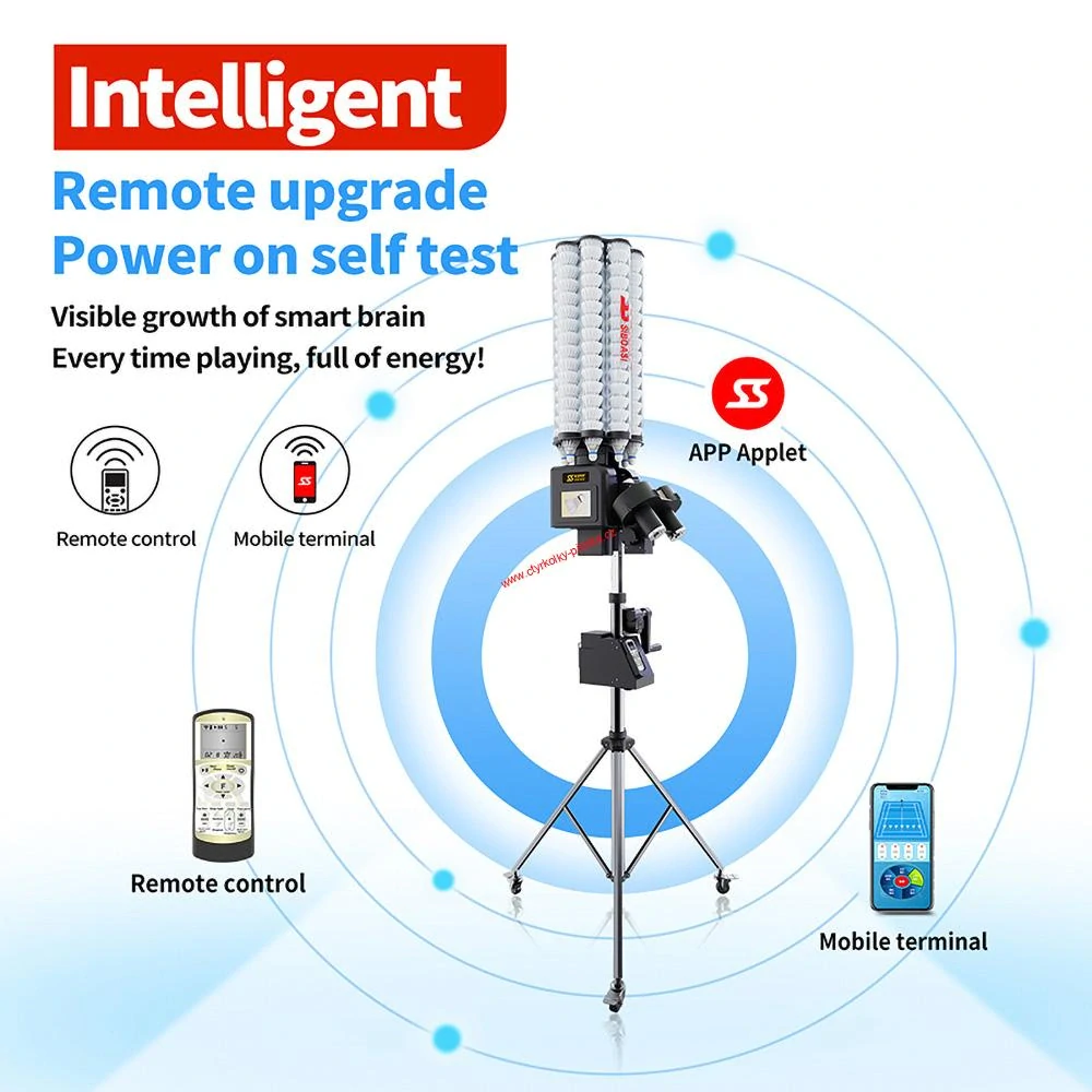Tréninkový badmintonový robot Siboasi B7